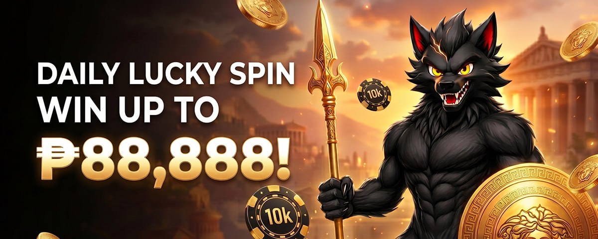 Spin daily to win up to ₱88,888